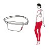 Reisenthel Beltbag S Glencheck Red