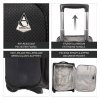Cestovní set AEROLITE kufr T-9639/1-S + taška 615 - černá