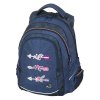 Dámský batoh Studentský  FAME Arrow Blue, barva Modrá ,Objem 31 - 40 litrů
