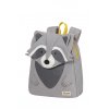 holčičí batoh HAPPY SAMMIES ECO  S RACCOON REMY 7,5l, barva šedá ,Objem do 10 litrů