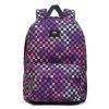 Pánský batoh VANS MN OLD SKOOL III BACKPACK TIE DYE CHECK 22 l, barva fialová ,Objem 21 - 30 litrů