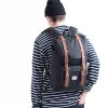 Herschel Little America Mid-Volume Black/Tan 17L