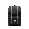 Herschel Little America Mid-Volume Black/Tan 17L