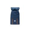 Batoh na střední a vysokou školu HERSCHEL Retreat Mid-Volume Navy/Tan Synthetic Leather 14l