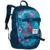 Pánský batoh Chiemsee School backpack Dusty flowers, barva Modrá ,Objem 21 - 30 litrů