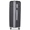 Cestovní kufr SUITSUIT® TR-1261/3-M ABS Caretta Jet Black