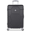 Cestovní kufr SUITSUIT® TR-1261/3-M ABS Caretta Jet Black