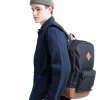 Herschel Heritage Black/Tan Synthetic Leather 21,5L