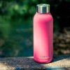Quokka Nerezová láhev Solid 510 ml - růžová