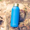 Quokka Nerezová láhev Solid 510 ml - modrá