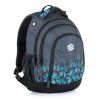Batoh BAGMASTER SUPERNOVA 21 B BLACK/TURQUOISE, barva šedá