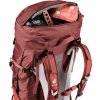 Deuter Futura Air Trek 45 + 10 SL redwood-lava