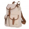Pánský batoh Travelite Hempline Clap Backpack Beige, barva béžová ,Objem do 10 litrů