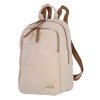 Dámský batoh Travelite Hempline Small backpack Beige, barva béžová ,Objem do 10 litrů