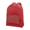 Dámský batoh Samsonite ZALIA BACKPACK 14.1" Red, barva červená ,Objem 11 - 20 litrů