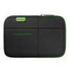 Samsonite LAPTOP SLEEVE 7" Black/Green - Airglow Sleeves