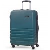 Cestovní kufr ROCK TR-0169/3-M ABS - petrolejová