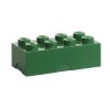 LEGO box na svačinu 100 x 200 x 75 mm zelený