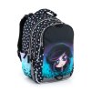 Dětský batoh Školní  pro prvňáčky Dušinka Viky BLACK/BLUE, barva Modrá