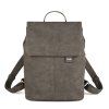 Zwei Batoh MADEMOISELLE MR13 nubuk stone 7L