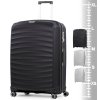 Cestovní kufr ROCK TR-0212/3-L PP - černá