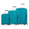 Sada cestovních kufrů ROCK TR-0212/3 PP - modrá