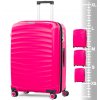 Sada cestovních kufrů ROCK TR-0212/3 PP - růžová