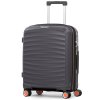 Kabinové zavazadlo ROCK TR-0212/3-S PP - charcoal