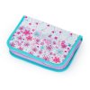 Dívčí školní penál jednochlopňový BAGMASTER CASE LUMI 21 C GRAY/BLUE/PINK