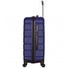 Cestovní kufr TUCCI T-0103/3-L ABS - modrá