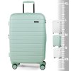 Cestovní kufr ROCK TR-0214/3-M ABS - světle zelená