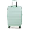 Cestovní kufr ROCK TR-0214/3-M ABS - světle zelená