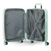 Cestovní kufr ROCK TR-0214/3-M ABS - světle zelená