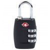 Visací kódový zámek TSA Benzi - černý