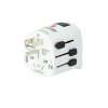 SKROSS World PRO Light cestovní adaptér, 6.3A max., uzemněný, UK+USA+Austrálie/Čína
