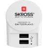 SKROSS Euro USB nabíjecí adaptér, 2400mA, 2x USB výstup