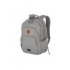 Pánský batoh Travelite Basics Backpack Melange Light grey 22l, barva šedá ,Objem 21 - 30 litrů