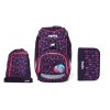 301312 ergobag prime set batoh sacek pouzdro fluo mystic edice