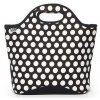 BUILT MARKET TOTE BIG DOT BLACK/WHITE