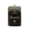 Herschel Little America Mid-Volume - Ivy Green/Chicory Coffee 17L