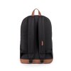 Herschel Pop Quiz - Black/Tan Synthetic Leather 22 l