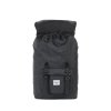 Herschel Little America Mid-Volume - Black Crosshatch/Black 17L