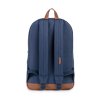 Herschel Pop Quiz - Navy/Tan Synthetic Leather 22 l