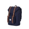 Herschel Little America Mid-Volume - Peacoat/Tan 17L