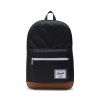 Herschel Pop Quiz - Black/Saddle Brown 22 l