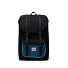 Herschel Little America Mid-Volume ECO - Black/Blue Ashes/Blue