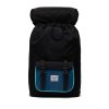 Herschel Little America Mid-Volume ECO - Black/Blue Ashes/Blue