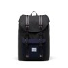 Herschel Little America Mid-Volume - Black Crosshatch/Peacoat