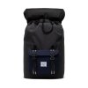 Herschel Little America Mid-Volume - Black Crosshatch/Peacoat