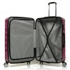 Sada cestovních kufrů ROCK TR-0231/3 ABS - fialová